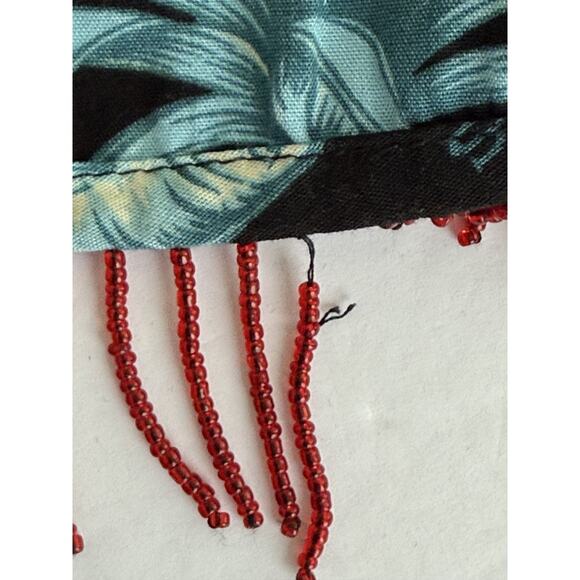 Soft Surroundings Women's TL Tropical Cocktail Pants Vacation Tourist Maximalist - Picture 14 of 14